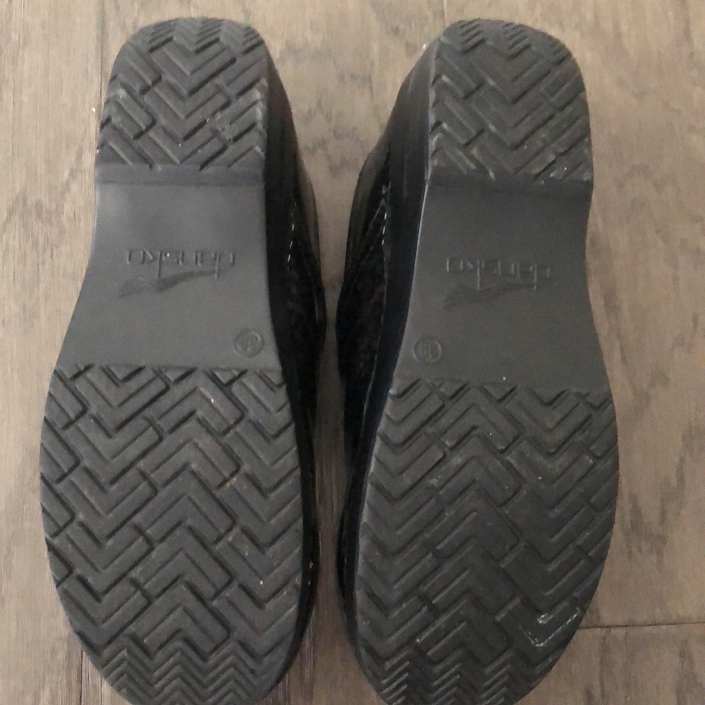 Dansko Multicolor Iridescent Clogs - image 3